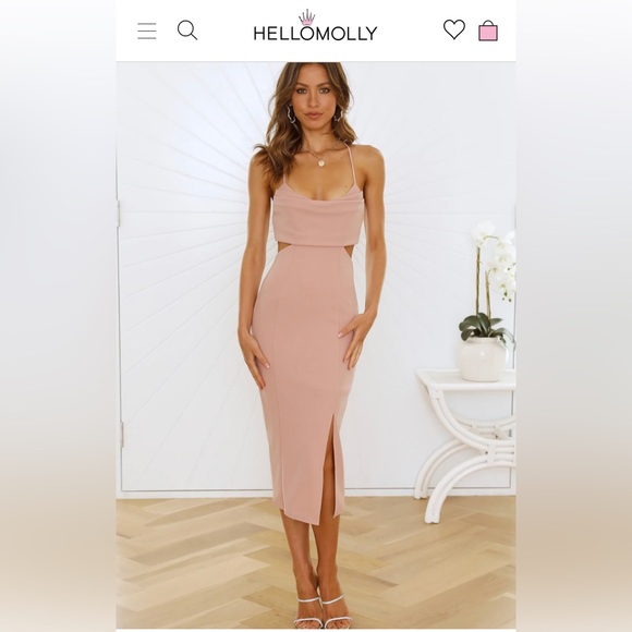 elle cut out midi dress Hire Cut Out Sequin Midi Dress in Silver | Elle Zeitoune